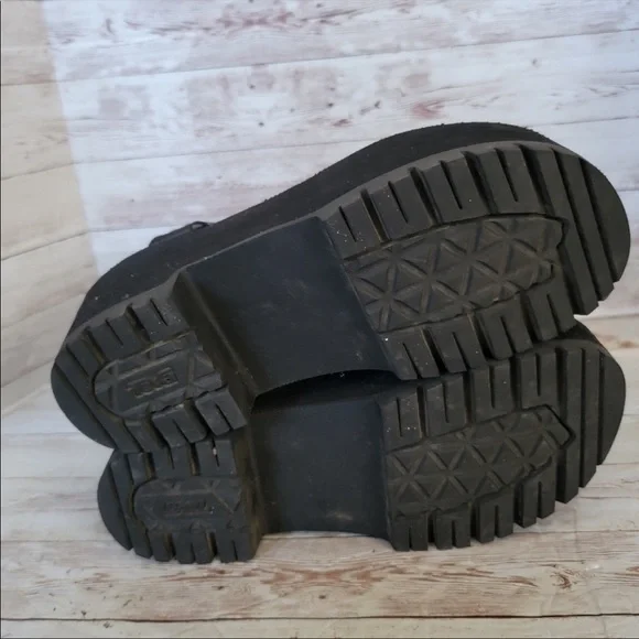 Teva Indio Jewel Black Platform Sandals - Picture 3 of 9